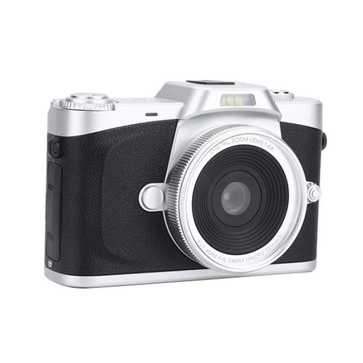 68MP Digital Camera Student CCD Travel Portable Retro Women Starter Flip Screen Card Camera(Black Standard+Android OTG Card Reader) - Video Cameras by PMC TechLife | Online Shopping South Africa | PMC TechLife | Buy Now Pay Later Mobicred
