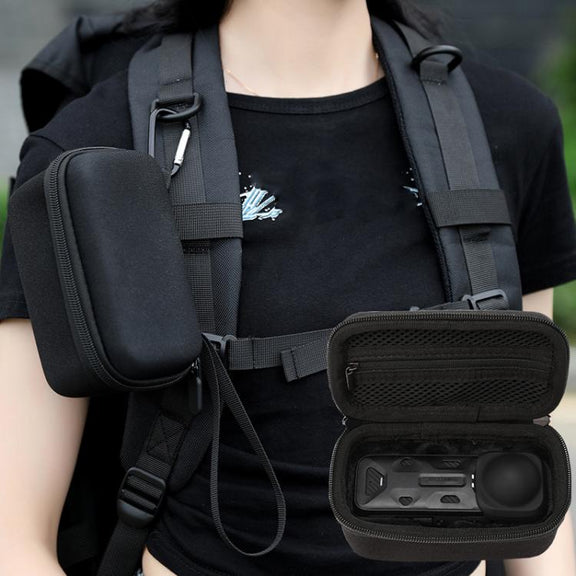 For Insta360 X4 BKANO INX4-001 Body Storage Bag Hard-shell Clutch Bag(Black)