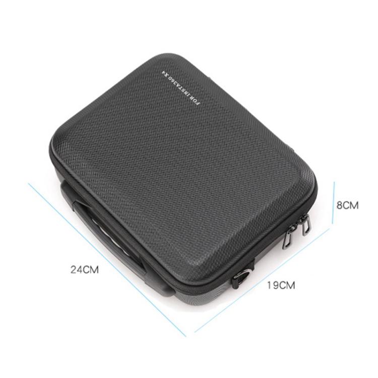 For Insta360 X4 BKANO INX4-002 Shoulder Handheld Storage Bag Crossbody Bag(Black)