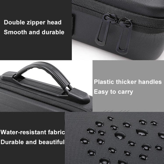 For Insta360 X4 BKANO INX4-002 Shoulder Handheld Storage Bag Crossbody Bag(Black)