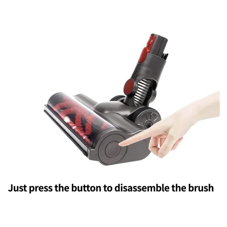 For Dyson V7 / V8 / V10 / V11 / V15 Vacuum Cleaner Floor Brush Carbon Fiber Attachment, Spec: 3pcs /Set - For Dyson Accessories by PMC TechLife | Online Shopping South Africa | PMC TechLife | Buy Now Pay Later Mobicred