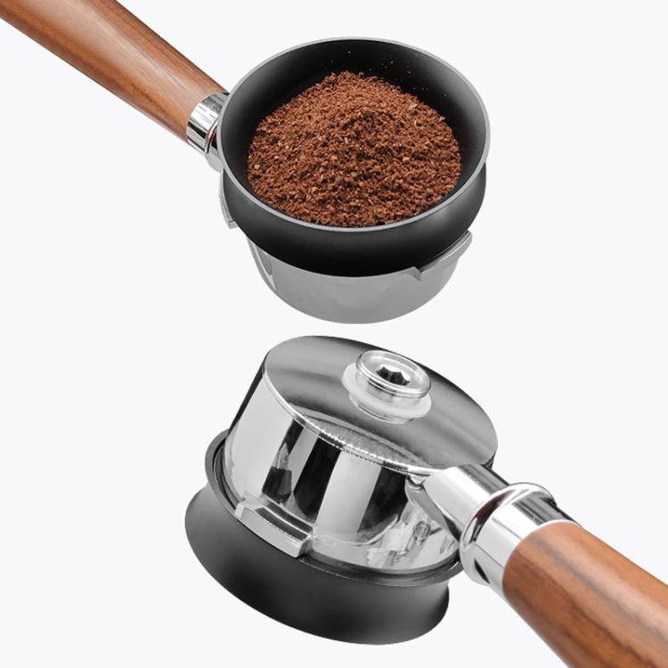 51mm Heightened Coffee Handle Powder Catch Magnetic Ring(Silver)