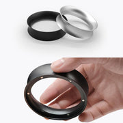 51mm Heightened Coffee Handle Powder Catch Magnetic Ring(Silver)