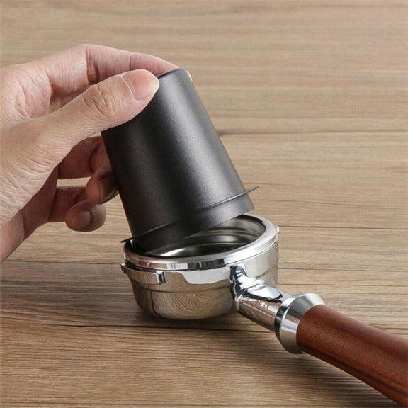 Thickened Coffee Catchers Espresso Machine Handle Catch Tool, Style: 58mm High Temperature Teflon