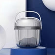 Portable Pill Box Sealed Waterproof Pill Dispenser Drugs Medicine Organizer Dispenser Box, Color: Large Gray - free shipping - PMC TechLife - Order now!