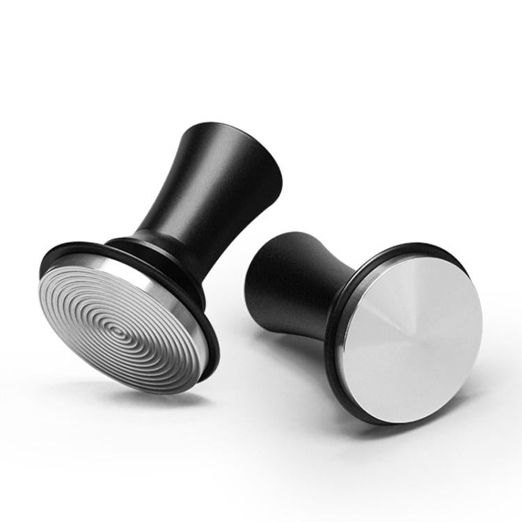 Scale Horizontal Constant Pressure Coffee Grinder Stretching Powder Press Hammer, Style: Silver Blue Flat Bottom(58mm) - free shipping - PMC TechLife - Order now!