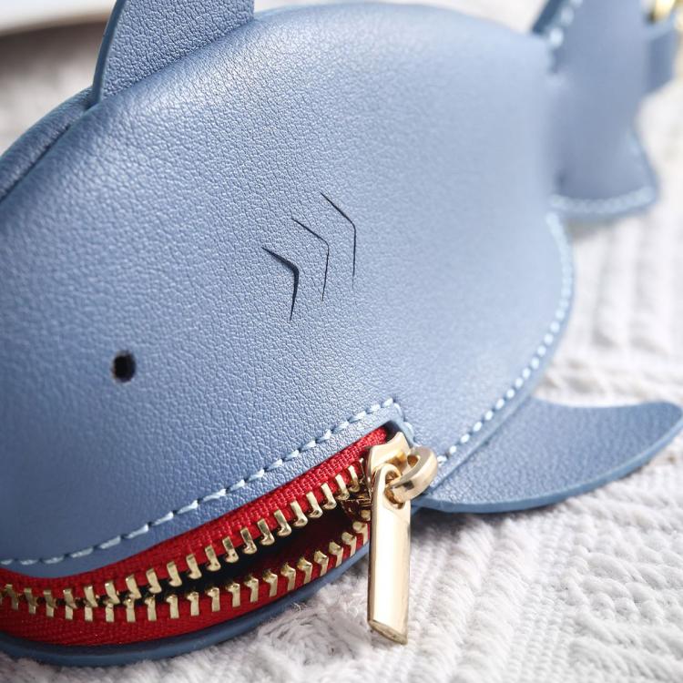 Hallmo Universal Shark-Shaped Key Protective Cover Multifunctional Car Key Storage Bag, Color: Light Blue - free shipping - PMc TechLife - Order now!