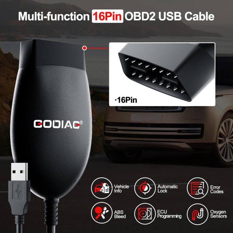 GODIAG GD101 J2534 Passthru Diagnostic Cable For Ford / Mazda / Honda / Toyota - free shipping - PMC Jewellery - Order now!