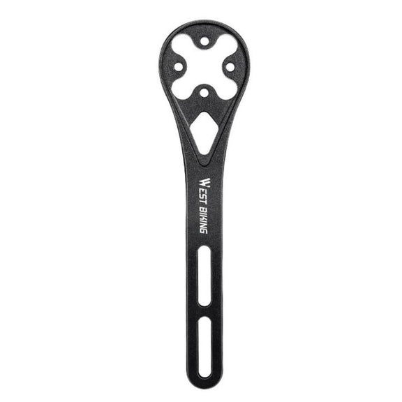 WEST BIKING Road Bike Cycling Sports Camera Meter Holder, Style: One-piece 400