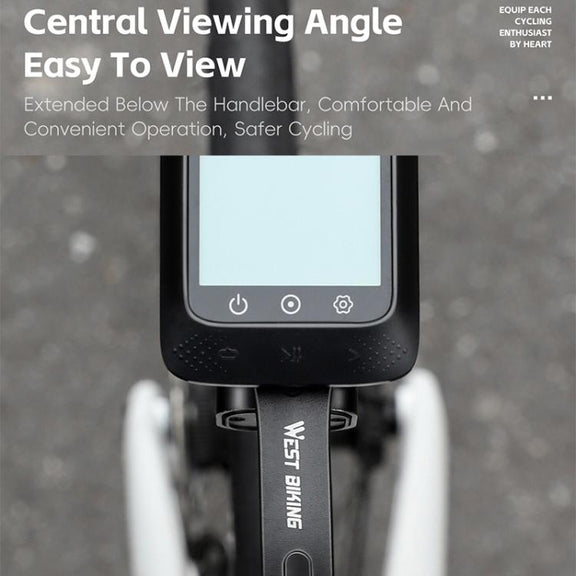 WEST BIKING Road Bike Cycling Sports Camera Meter Holder, Style: Adjustable Hollow 401