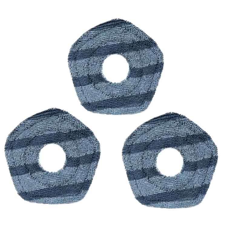 3pcs Mop Pad For Eufy X10 Pro Omni Robot Vacuum Replacement Parts - Other Accessories by PMc TechLife | Online Shopping South Africa | PMc TechLife | Buy Now Pay Later Mobicred