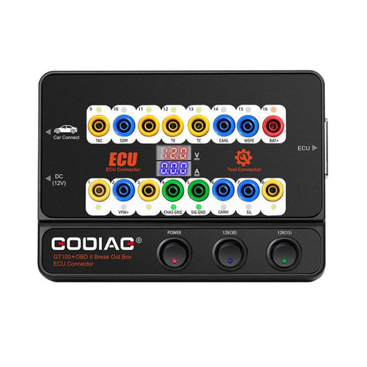 GODIAG GT100+ OBDII Breakout Box Diagnostic Port Tester ECU Bench Connector, UK Plug - free shipping - PMC Jewellery - Order now!