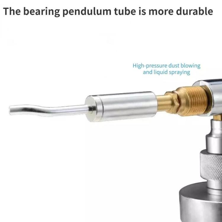Car Interior Cleaning Tool Metal Bearing Rotating Core Accessories, Style: Long - Car washing supplies by PMC Jewellery | Online Shopping South Africa | PMC Jewellery | Buy Now Pay Later Mobicred