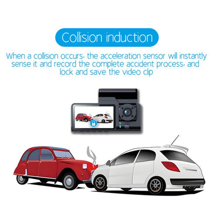 G71 HD 1080P Three-Lens 2.0-Inch Infrared Night Vision Driving Recorder, Spec: WIFI Connection - Car DVRs by PMC Jewellery | Online Shopping South Africa | PMC Jewellery | Buy Now Pay Later Mobicred