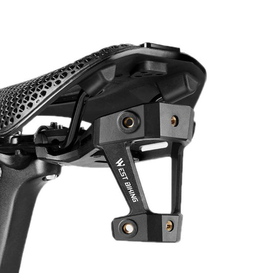 WEST BIKING Bicycle Saddle Adapter Extension Bottle Holder(Black) - free shipping - PMC Jewellery - Order now!