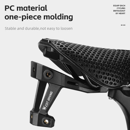 WEST BIKING Bicycle Saddle Adapter Extension Bottle Holder(Black) - free shipping - PMC Jewellery - Order now!