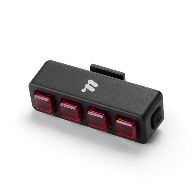 WEST BIKING Bicycle Night Riding Long Endurance Warning Brake Taillight, Style: Square Light Basic
