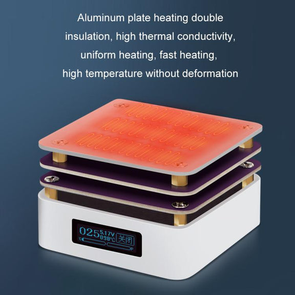 LCD Intelligent Temperature Control Screen Displays Double-Layer Heating Plate(ZFX-G3061)