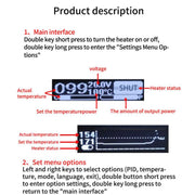 LCD Intelligent Temperature Control Screen Displays Double-Layer Heating Plate(ZFX-G3061)