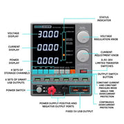 SUGON 3010PM 150W 30V 10A 4 Digital Display Cell Phone Repair Power Meter EU Plug