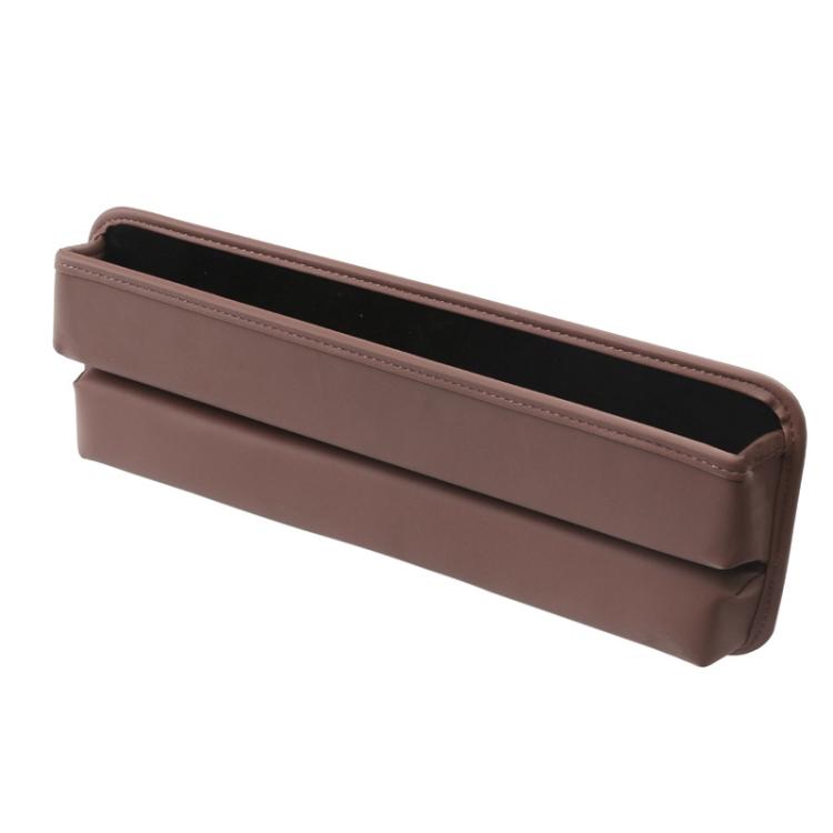 3311 2-in-1 Car Seat Gap Storage Box Gap Plug Strip Car Supplies(Brown) - Stowing Tidying by PMc TechLife | Online Shopping South Africa | PMc TechLife | Buy Now Pay Later Mobicred
