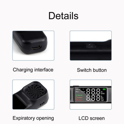 High-Precision Air-Blowing Alcohol Concentration Detector(AM03) - Breath Alcohol Tester by PMC Jewellery | Online Shopping South Africa | PMC Jewellery | Buy Now Pay Later Mobicred