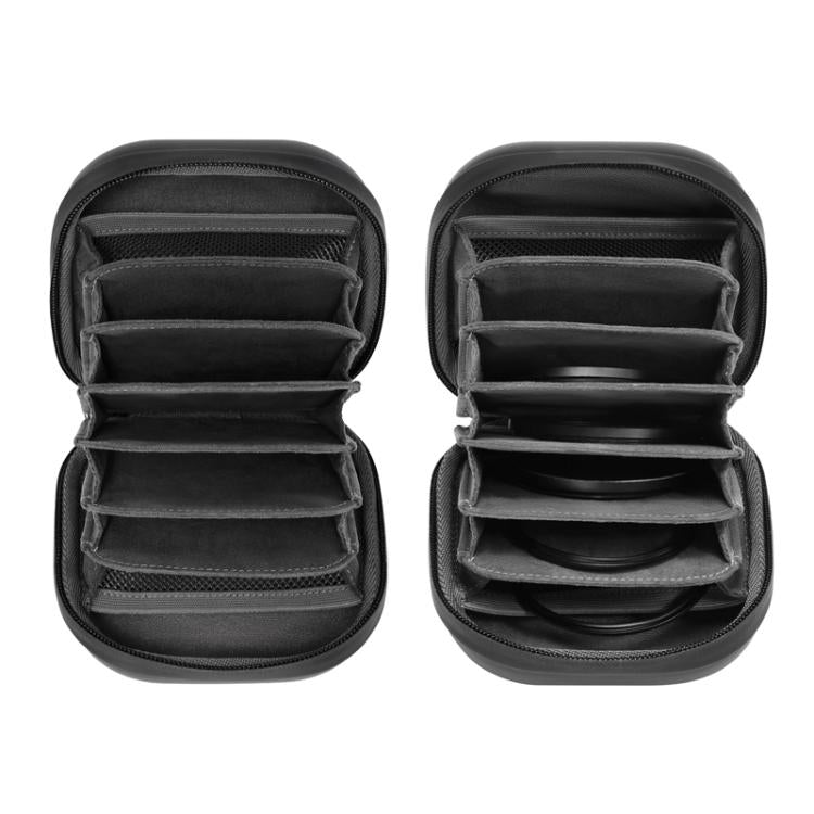 Cwatcun D164 Small Filter Organizer Camera Lens Digital Protection Bag(Black) - free shipping - PMC TechLife - Order now!
