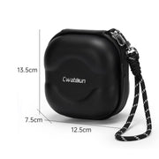 Cwatcun D164 Small Filter Organizer Camera Lens Digital Protection Bag(Black)