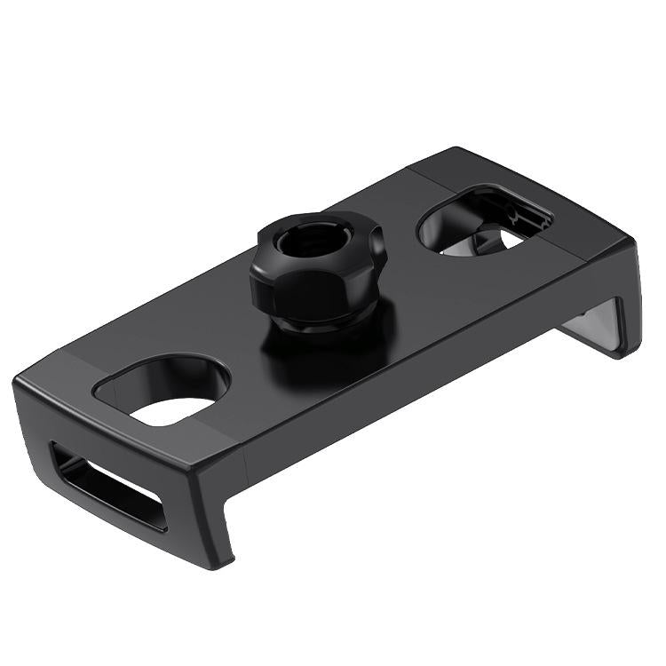 6-15 inch Mobile Phone Tablet Live Fixing Clamp Widened Double-pull Additional Clamp, Color: 07 Black