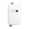 3000W Small Tankless Electric Water Heater For Kitchen Bathroom UK Plug(White) - free shipping - PMC TechLife - Order now!