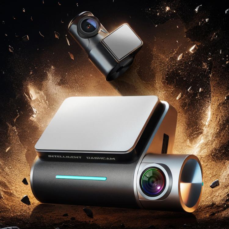 Anytek T3 PRO 2 inch 2K HD Night Vision Car Recorder Hidden Car Camera Front & Rear Dual Recording(Black) - free shipping - PMC Jewellery - Order now!