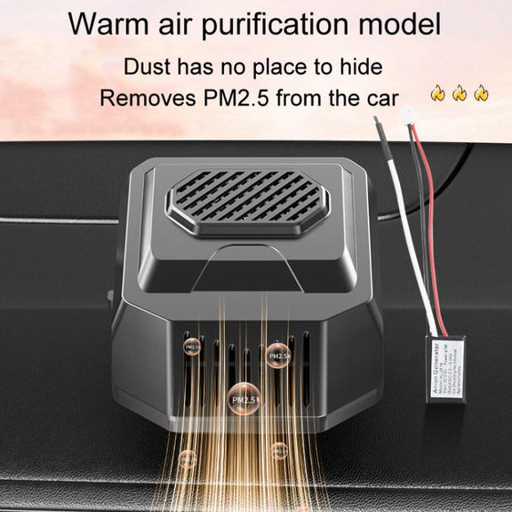 Car Heater Multifunctional Defrosting And Defogging Car Heating Warmer, Style: 12V Purification Model