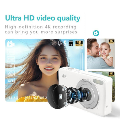 Anytek S7 4K HD Digital Camera Self-Timer Travel Camera Student Kids Card Camera(Pink) - free shipping - PMC Jewellery - Order now!
