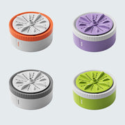 Mini Portable Underwear Socks Turbine Washing Machine, Color: Gray Standard