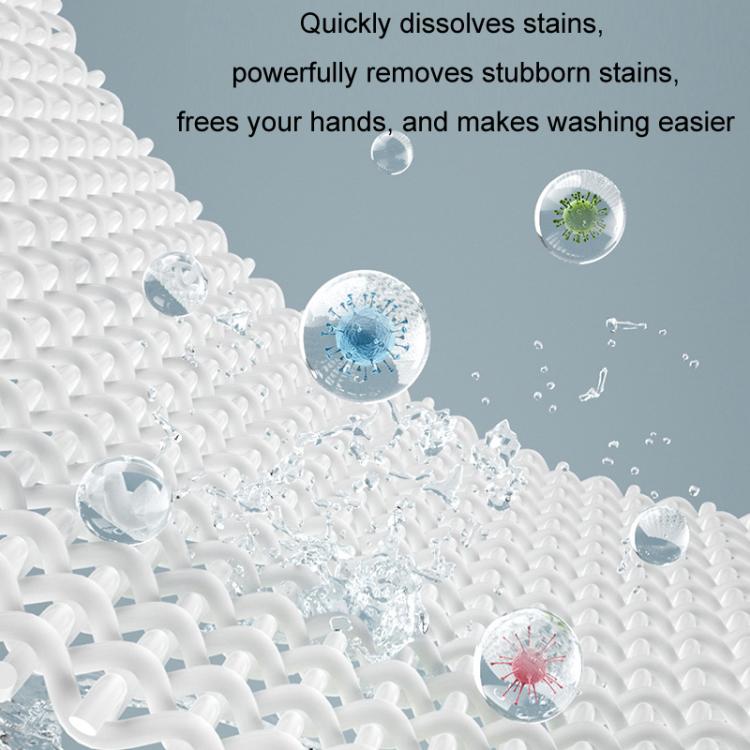 Mini Portable Underwear Socks Turbine Washing Machine, Color: Gray Standard