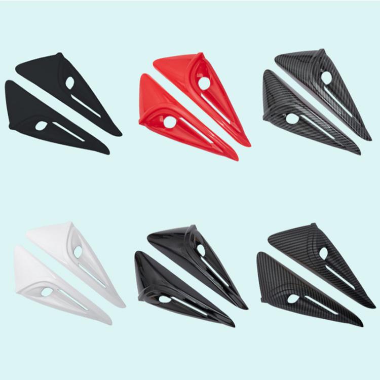 For Tesla 2024 Model 3 Fenders Side Labels Camera Cover Stickers, Color: Bright Red