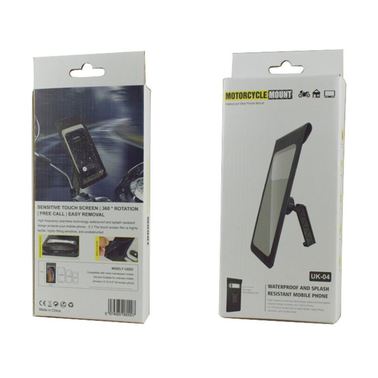 Bicycle Water-resistant Phone Bag Mount Stand 360 Degree Rotation Motorcycle Bike Cellphone Holder, Spec: Rearview Mirror Model