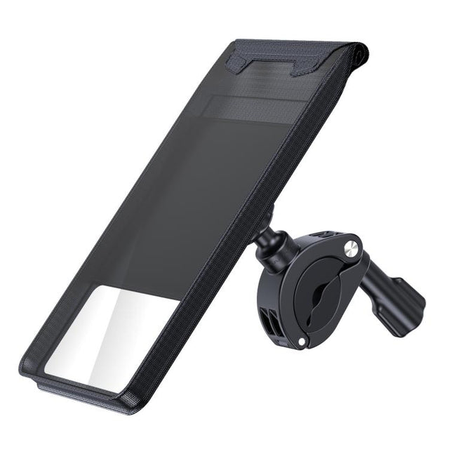 Bicycle Holder Water-resistant Pouch Bag Bike Motorcycle Handlebar Mirror Phone Stand Mount, Size: XL