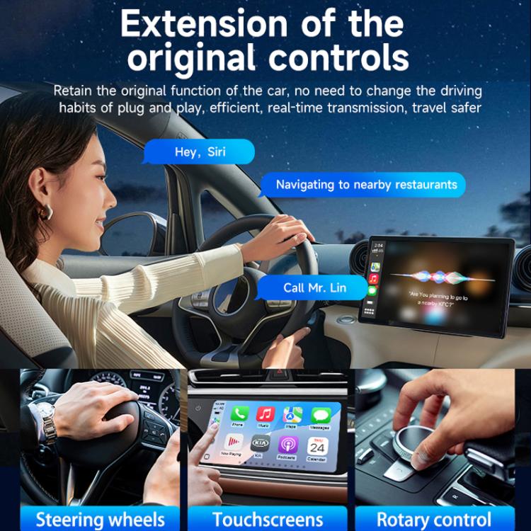 Original Carplay Wired To Wireless Box Adapter Car Connect Android Box, Model: MINI SE X1AIR Black - Car MP3 & MP4 & MP5 by PMc TechLife | Online Shopping South Africa | PMc TechLife | Buy Now Pay Later Mobicred