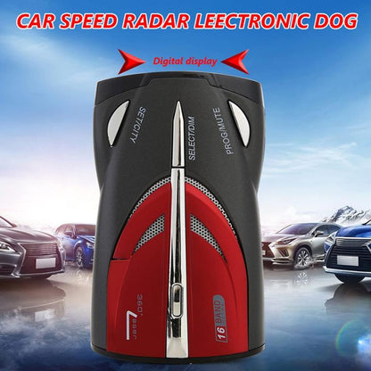 Car Radar Speed Detector Car Laser Enhanced Electronic Dog, Support English / Russian - free shipping - PMC Jewellery - Order now!