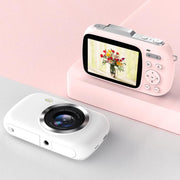 G7-A 2.8-inch 18X Digital Zoom 4K HD Beauty Digital Camera(Pink + OTG)