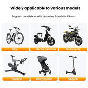Bicycle Motorcycle Shock Absorption Mobile Phone Holder Gravity Navigation Mount(Red)