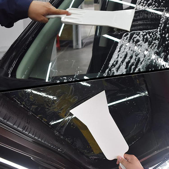 Large Scraper Car Film Tools Long Plastic Film Scraper Front Rear Extended Scraper