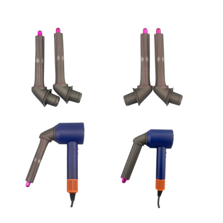 1pair 30mm For Dyson Hair Dryer 360 Degree Rotating Elbow Adapter And Hair Curling Barrel Set - For Dyson Accessories by PMC TechLife | Online Shopping South Africa | PMC TechLife | Buy Now Pay Later Mobicred