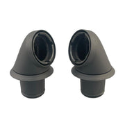 1pair 30mm For Dyson Hair Dryer 360 Degree Rotating Elbow Adapter And Hair Curling Barrel Set
