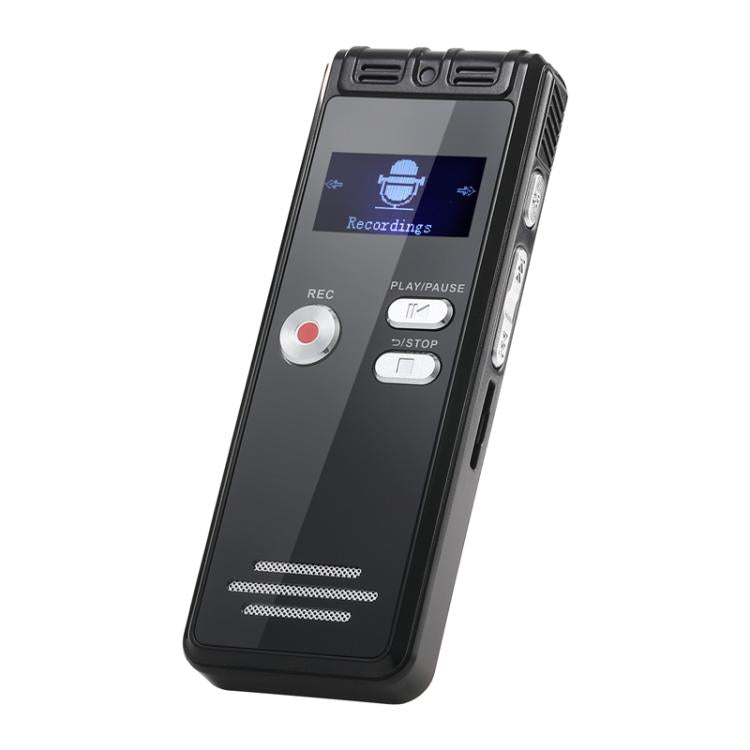 SK6 0.8-inch LED Screen Interview Recorder USB Rechargeable MP3 Player Without Memory - Recording Pen by PMC TechLife | Online Shopping South Africa | PMC TechLife | Buy Now Pay Later Mobicred
