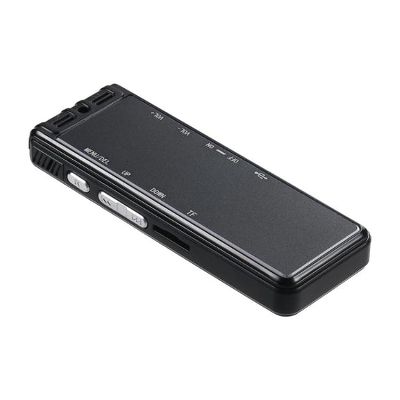 SK6 0.8-inch LED Screen Interview Recorder USB Rechargeable MP3 Player Without Memory