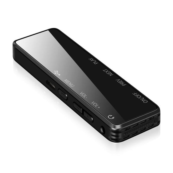 16GB 0.9-inch LCD Screen Interview Mini HD Recorder USB Charging MP3 Player
