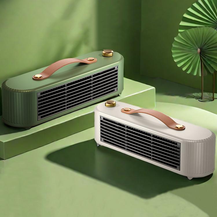FS007 800W Home Desktop Heater Large Area PTC Heating Device, Spec: US Plug(Green)