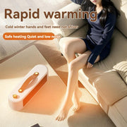 FS007 800W Home Desktop Heater Large Area PTC Heating Device, Spec: US Plug(Green)